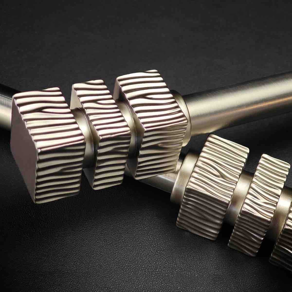 adjustable 1''diameter single curtain rod set