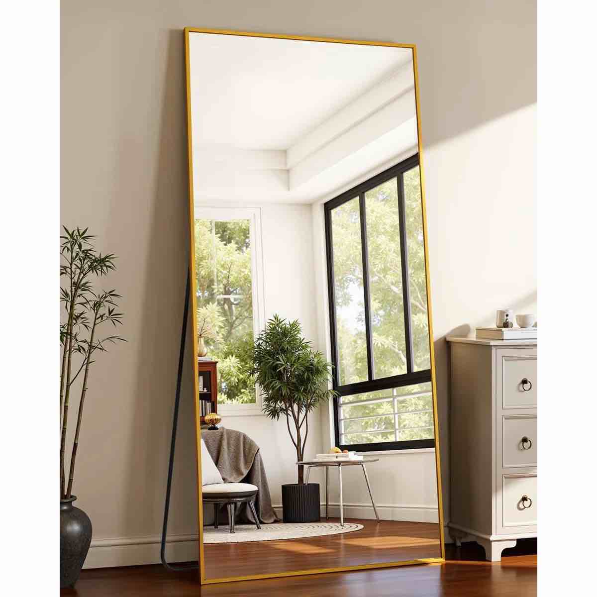Mercer41 Full Length Mirror, 71"X28" Floor