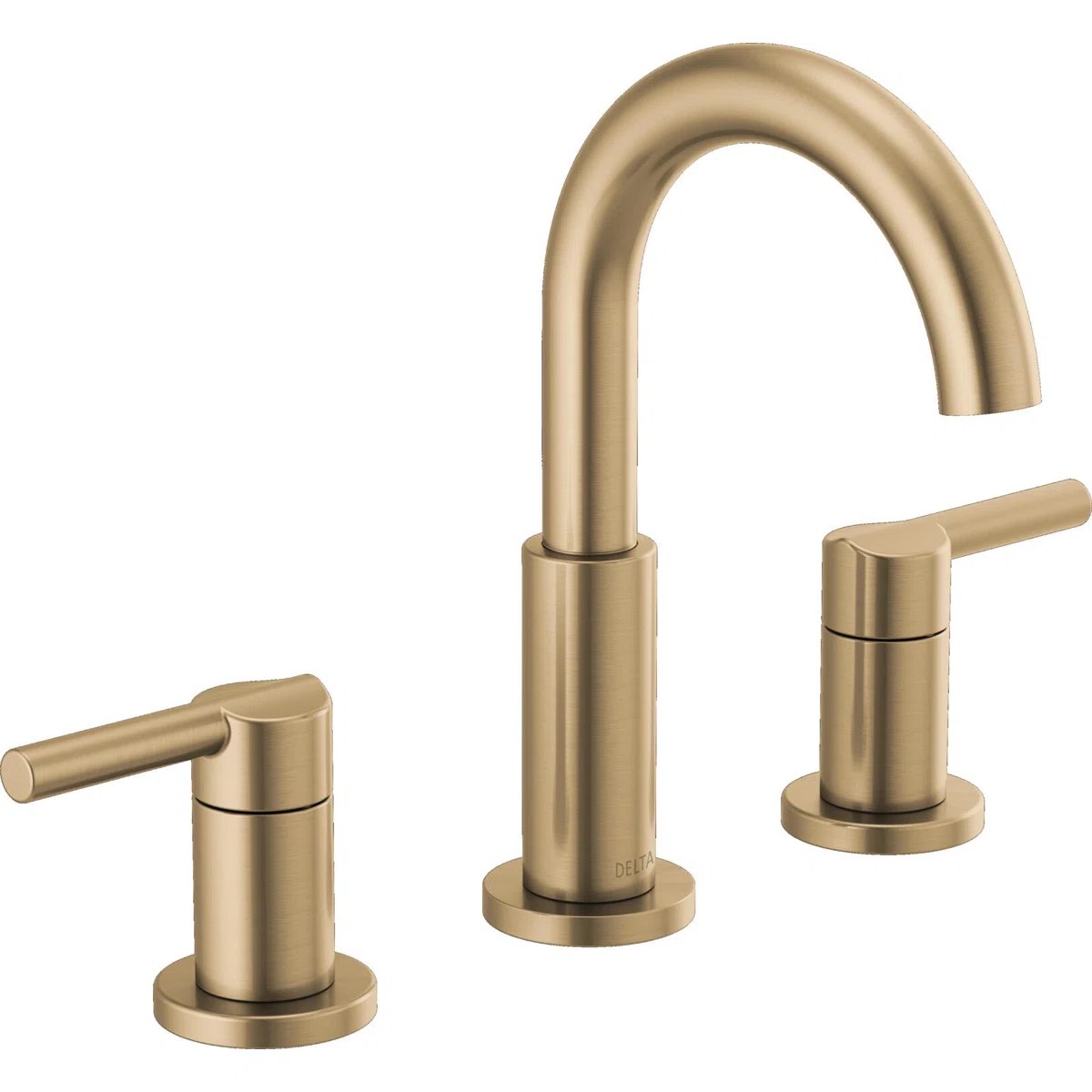 NICOLL widespread bathroom faucet three hole two handle bathroom sink