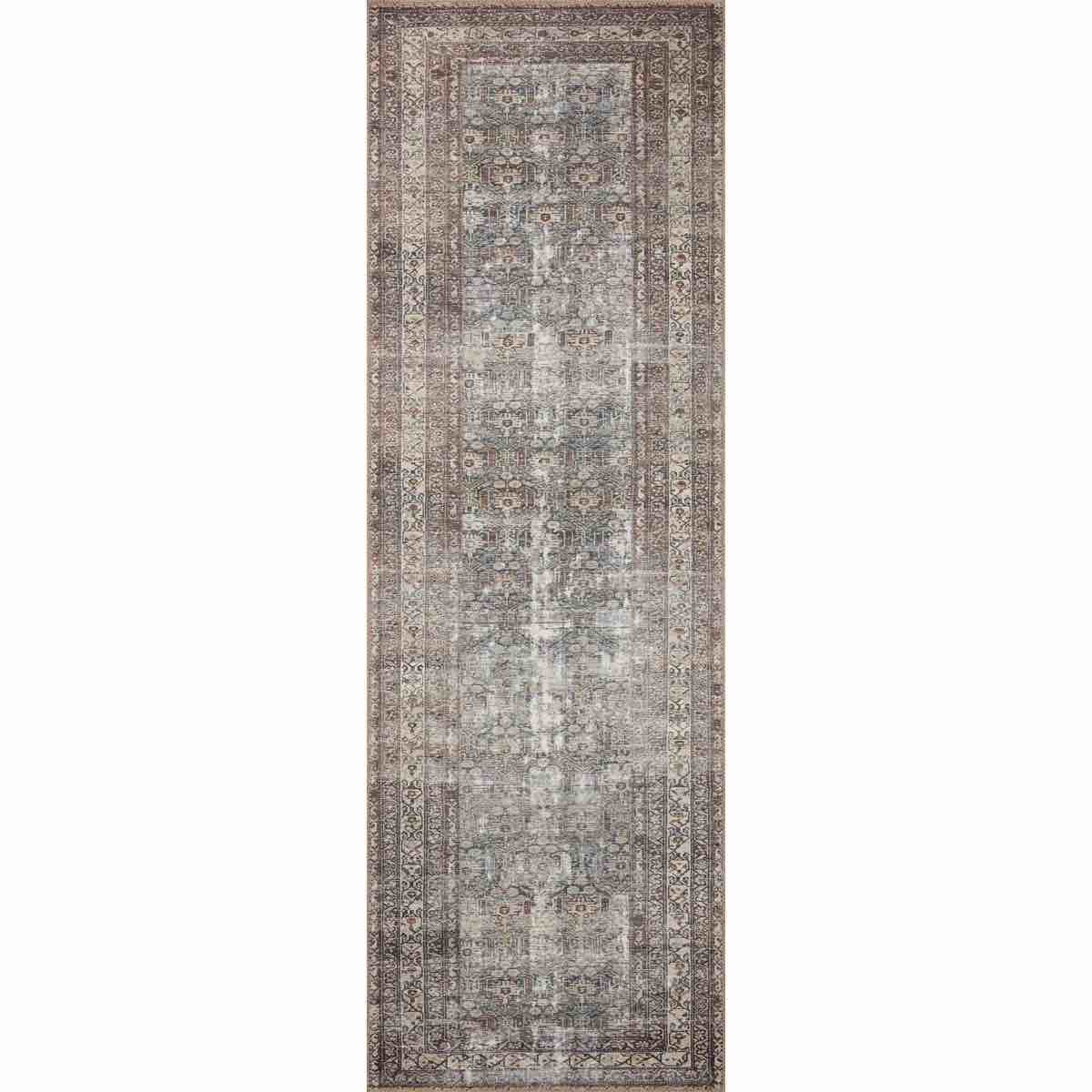 Amber Lewis x Loloi Georgie Runner- Moss / Bark Area Rug