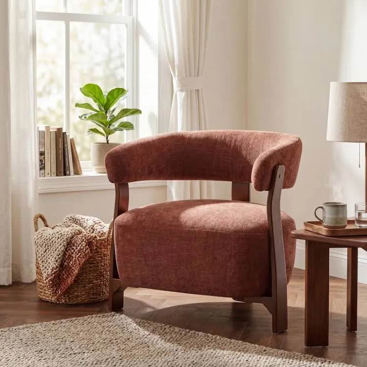 mid century modern accent chair