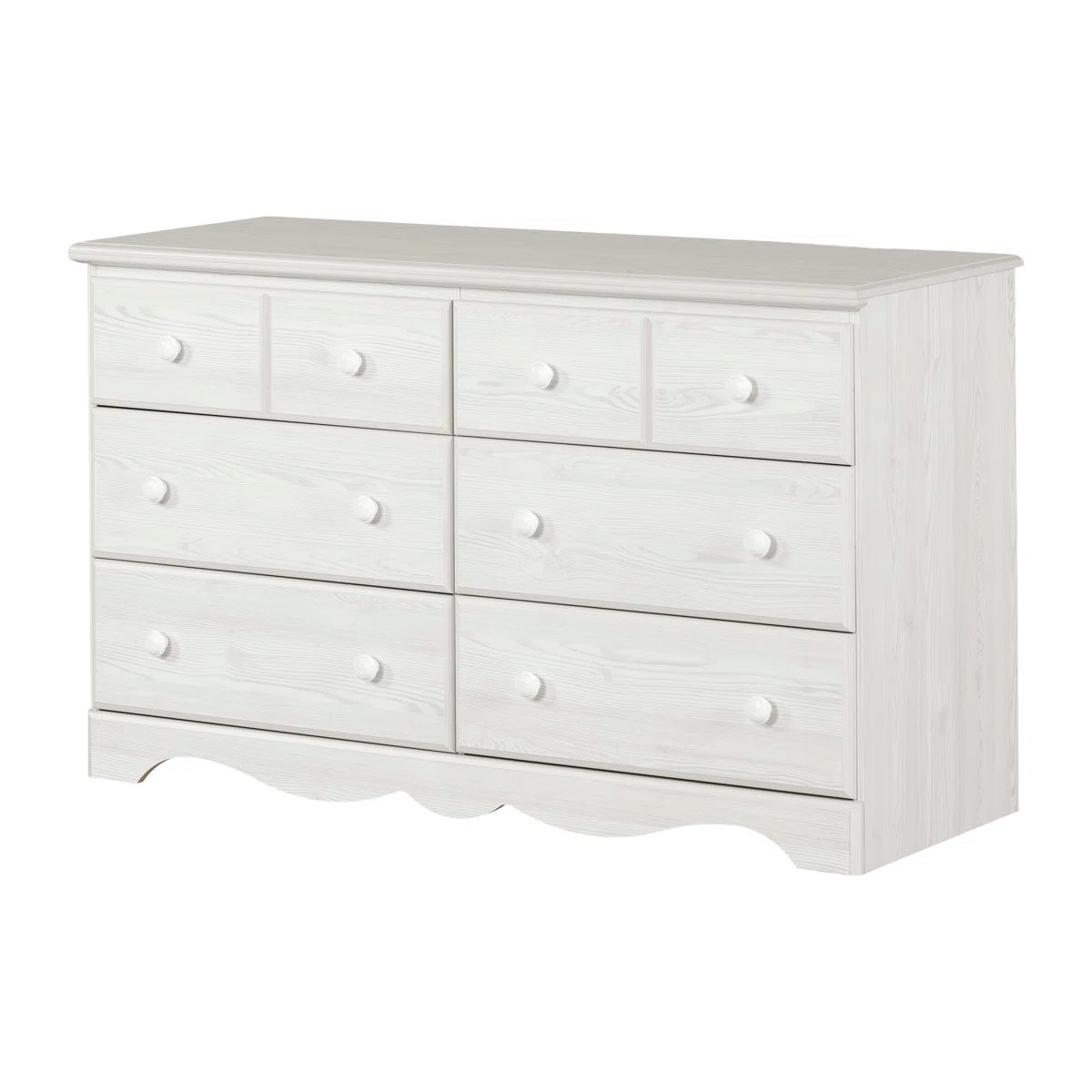 Condition photo showing Good Condition for south shore dresser in white