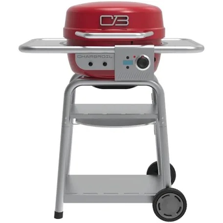 Bistro Pro Electric Grill & Griddle + Charcoal Mode, Red - 25302146