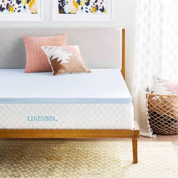 Condition photo showing New/Like New for Linenspa 2  Memory Foam Mattress Topper  King