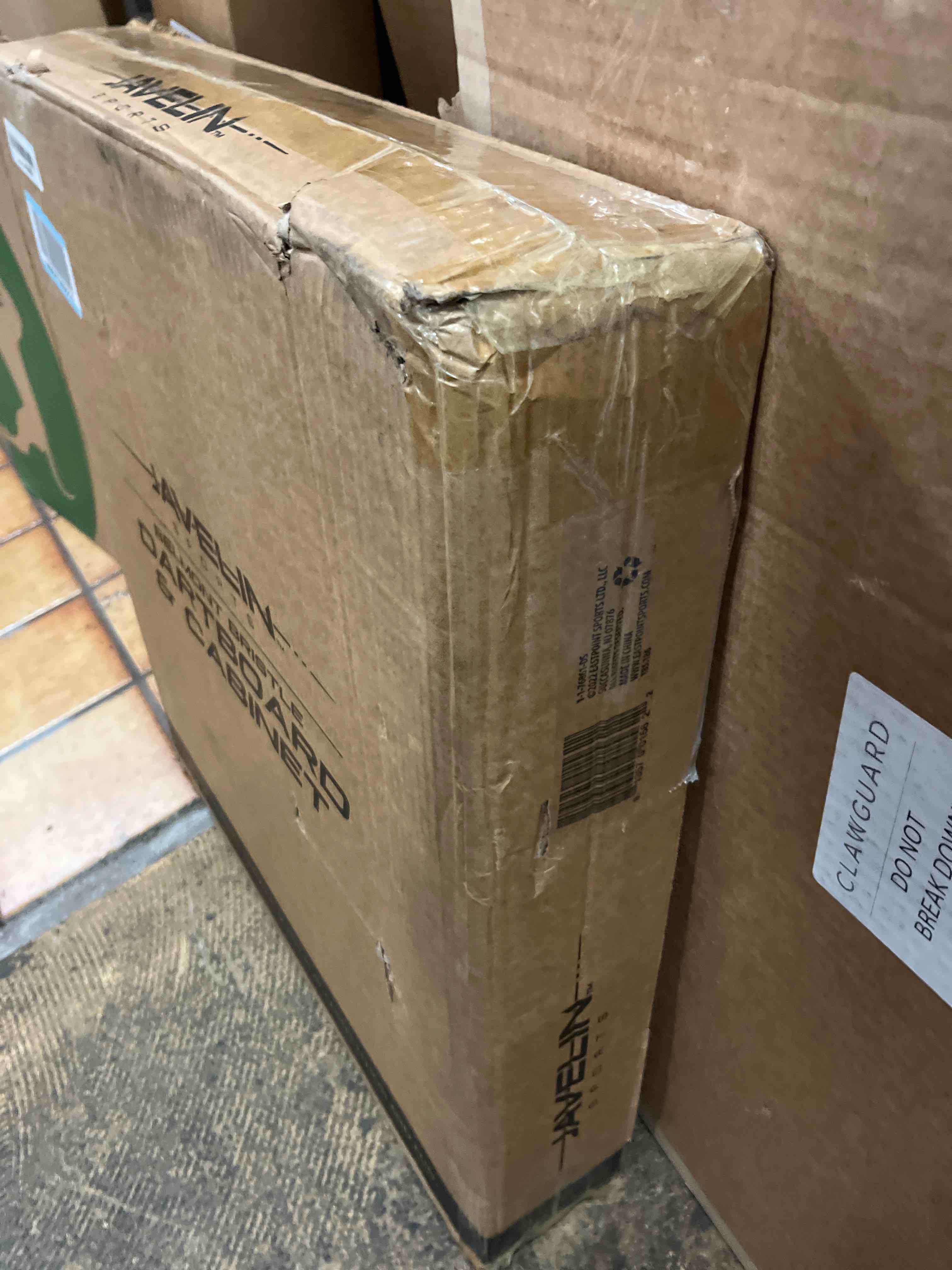 Condition photo showing New/Like New for EastPoint Sports Belmont Official Size Premium Bristle Dartboard and Cabinet Set