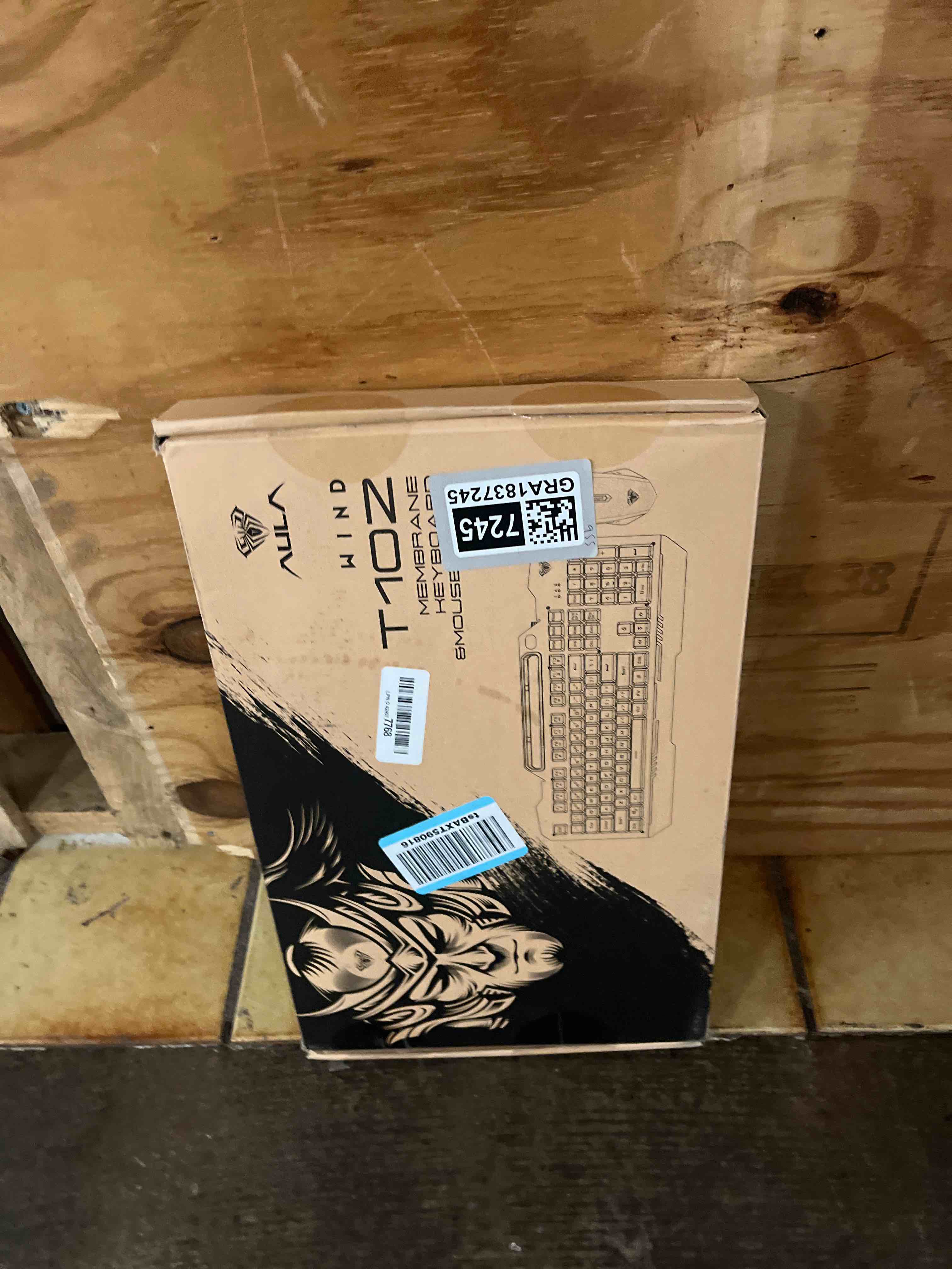 Condition photo showing New/Like New for AULA Keyboard, T102 104 Keys Gaming Keyboard and Mouse Combo with RGB Backlit Number Pad, All-Metal Panel Waterproof Light Up PC Keyboard,USB Wired Computer Keyboards Gaming for Win XP/7/8/10 PC Gamer