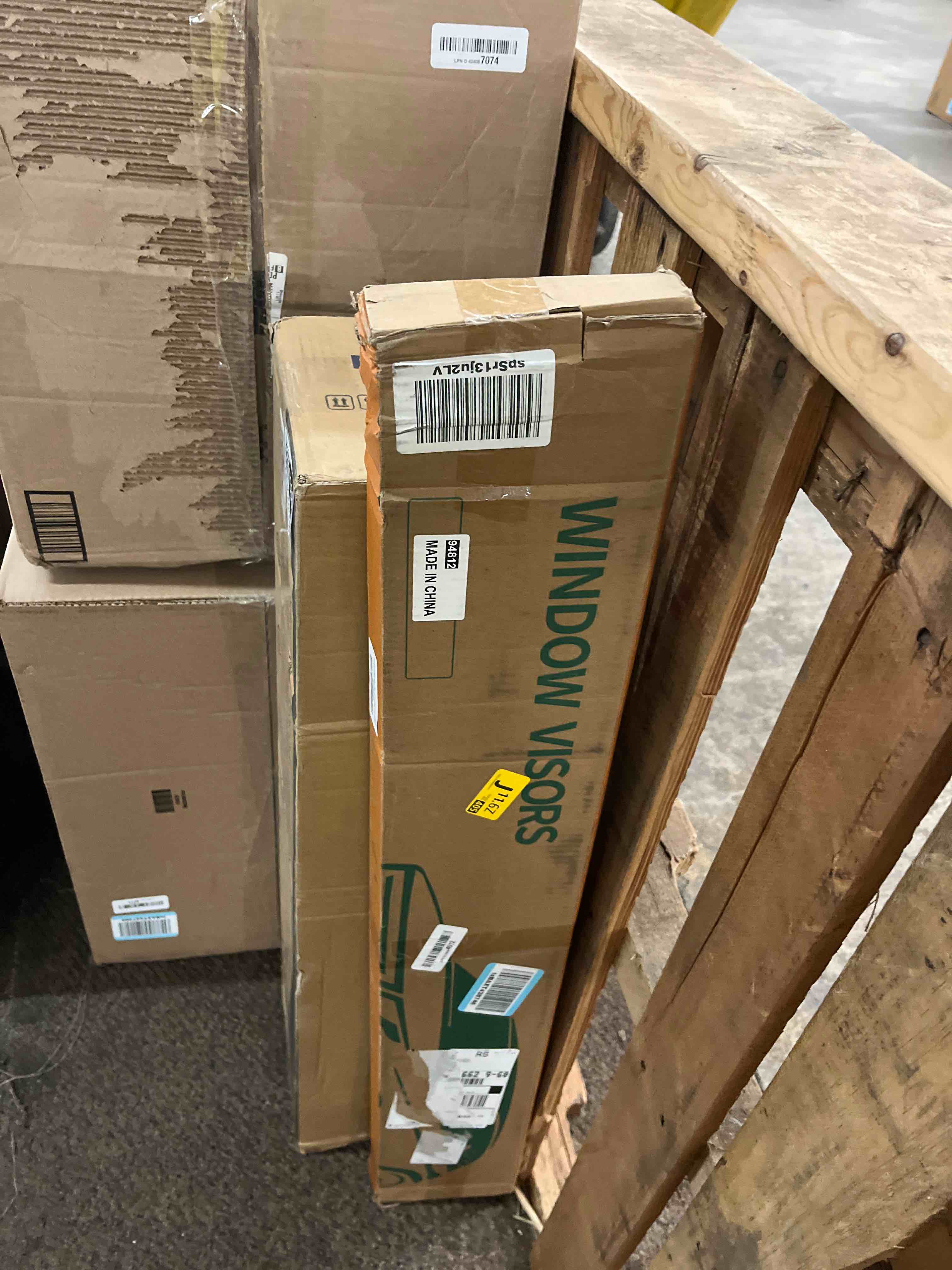 Condition photo showing New/Like New for Window Visors Rain Guards for Car Windows with Fit for 2018-2023 GMC Terrain SLE SLT AT4 Denali, 4pcs Front and Rear Sun/Rain Guards, Smoke Window Deflectors