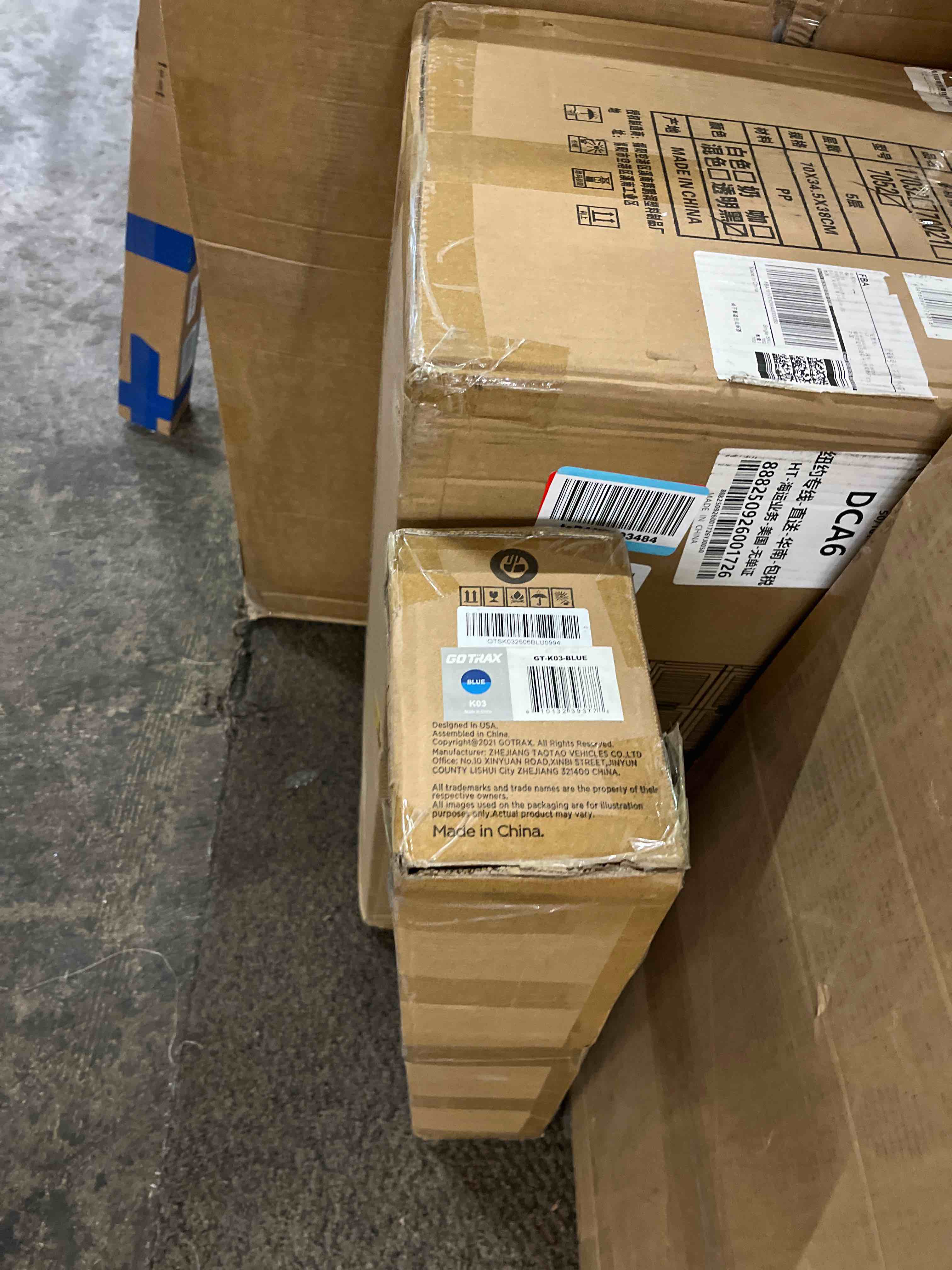 Condition photo showing New/Like New for Gotrax K03 Kick Scooter for Kids, 5" LED RGB Lighted Wheels, 4.6 Lbs Lightweight and One-Click Detachable Design, Height Adjustable Handlebars, Anti-Slip Deck and Max Load 110 Lbs for Boy&Girl Age 3+