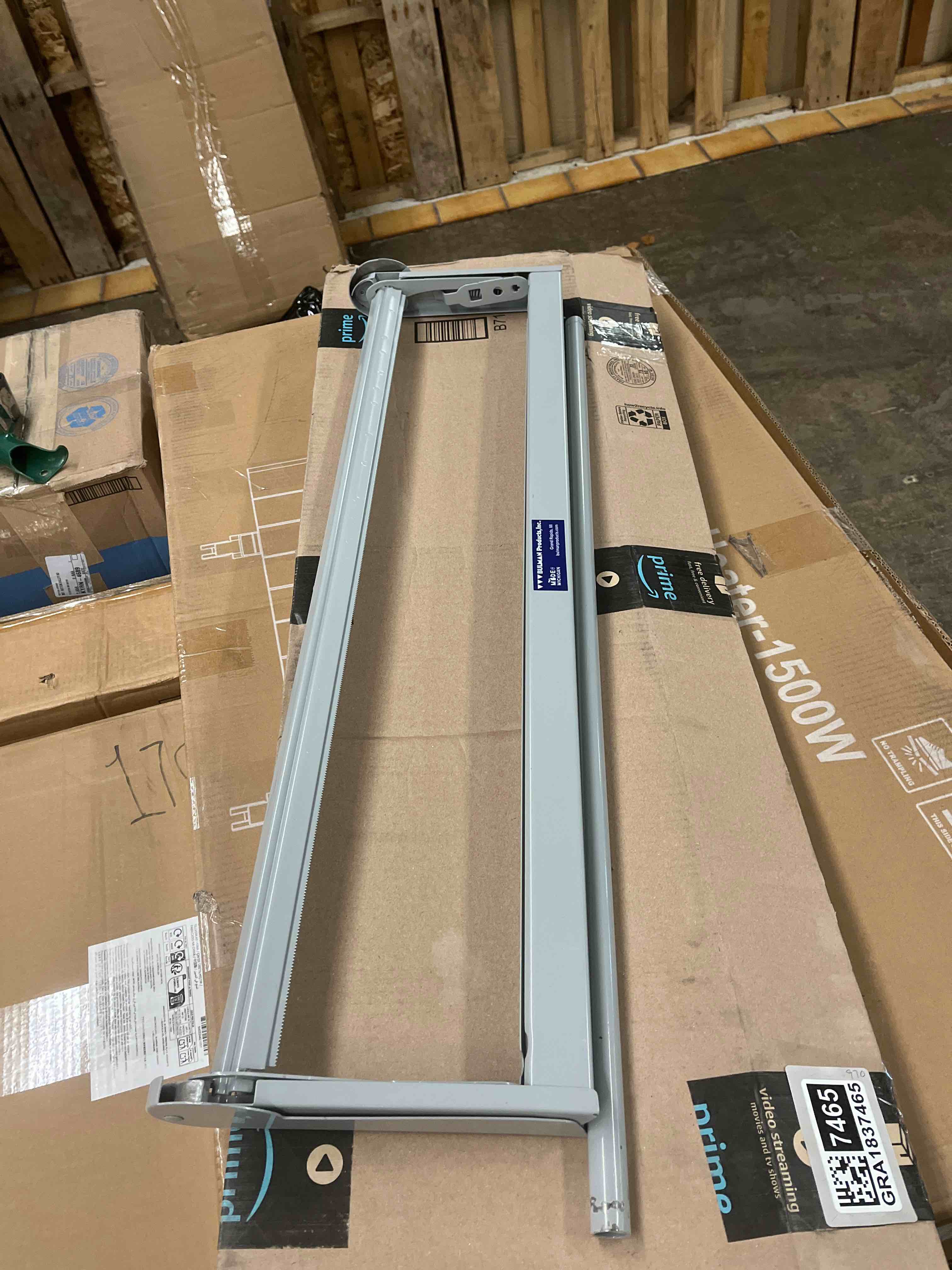 Condition photo showing New/Like New for Bulman A50018 All Steel, Rubber Feet, 18" Paper Cutter