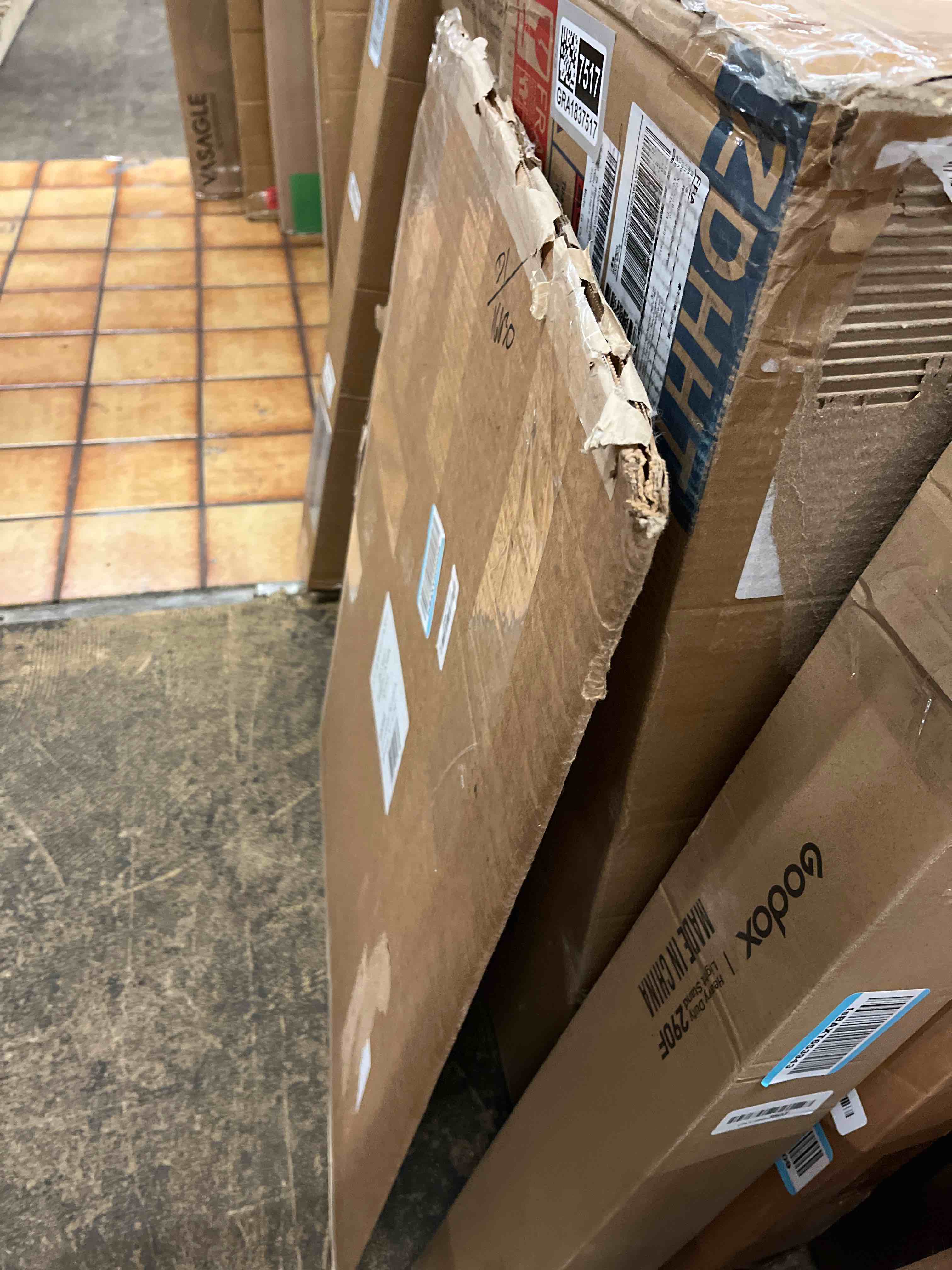 Condition photo showing New/Like New for CLAWGUARD Plexiglass Universal Scratch Shield - 32x24 in. Clear Door Scratch Protector Dog & Cat - Wall, Door & Furniture Cat Scratch Protectors