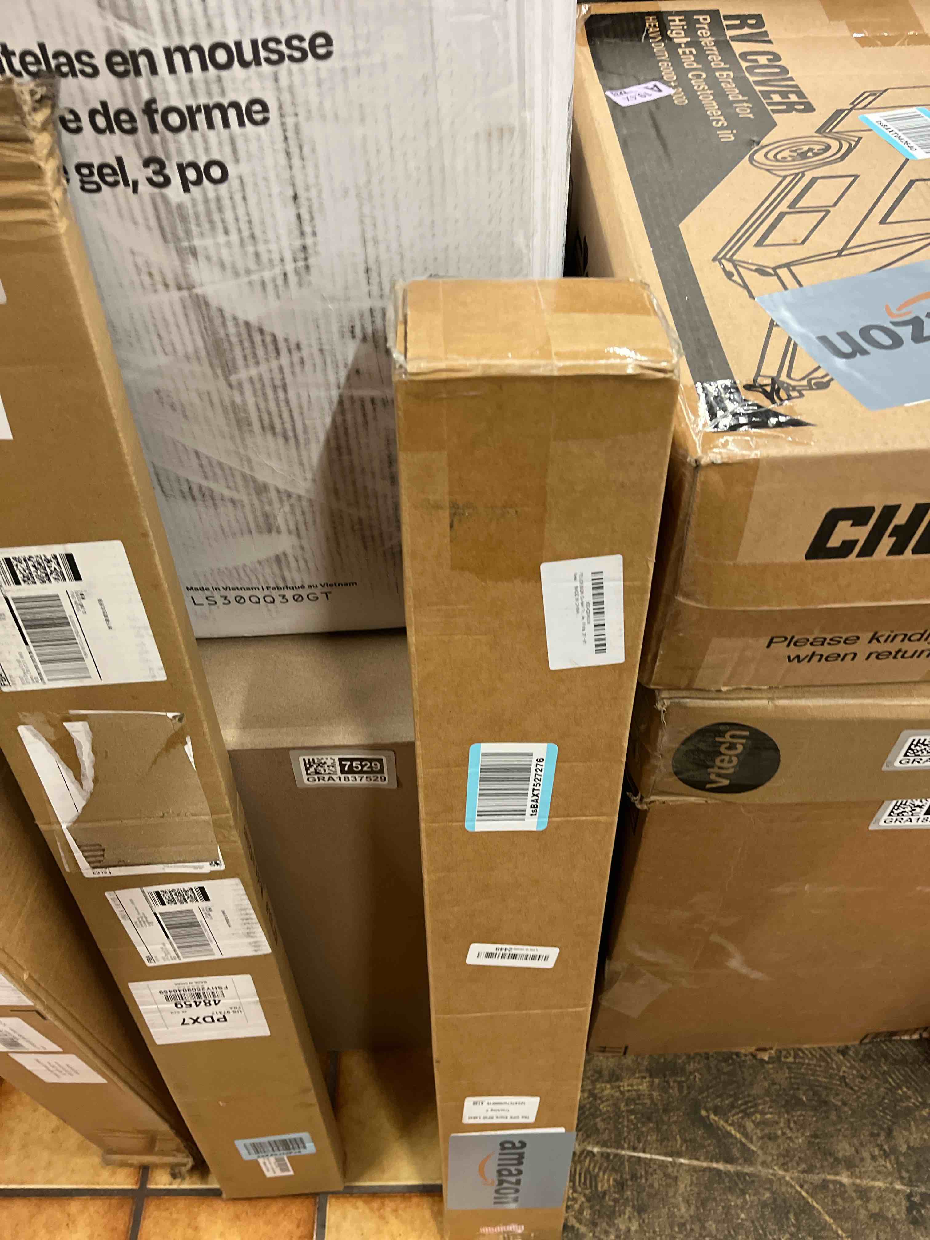 Condition photo showing New/Like New for Curtain Track, Ceiling Curtain Track for Room Divider, Ceiling Mount Rail Set with Roller Hooks, White, 3ft - 6ft