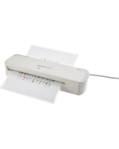 Condition photo showing New/Like New for Amazon Basics 9-Inch Thermal Laminator Machine, White