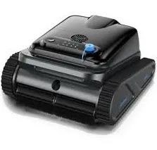 Y50S Robotic Pool Cleaner, Upgraded Motor, Powerful Wall-Climbing with Scrubber Brushes, Smart Path Navigation, Cordless Pool Vacuum for Inground Pools up to 2000 Sq.ft