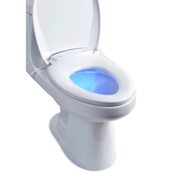 Brondell LumaWarm Heated Nightlight Toilet Seat - Elongated  White