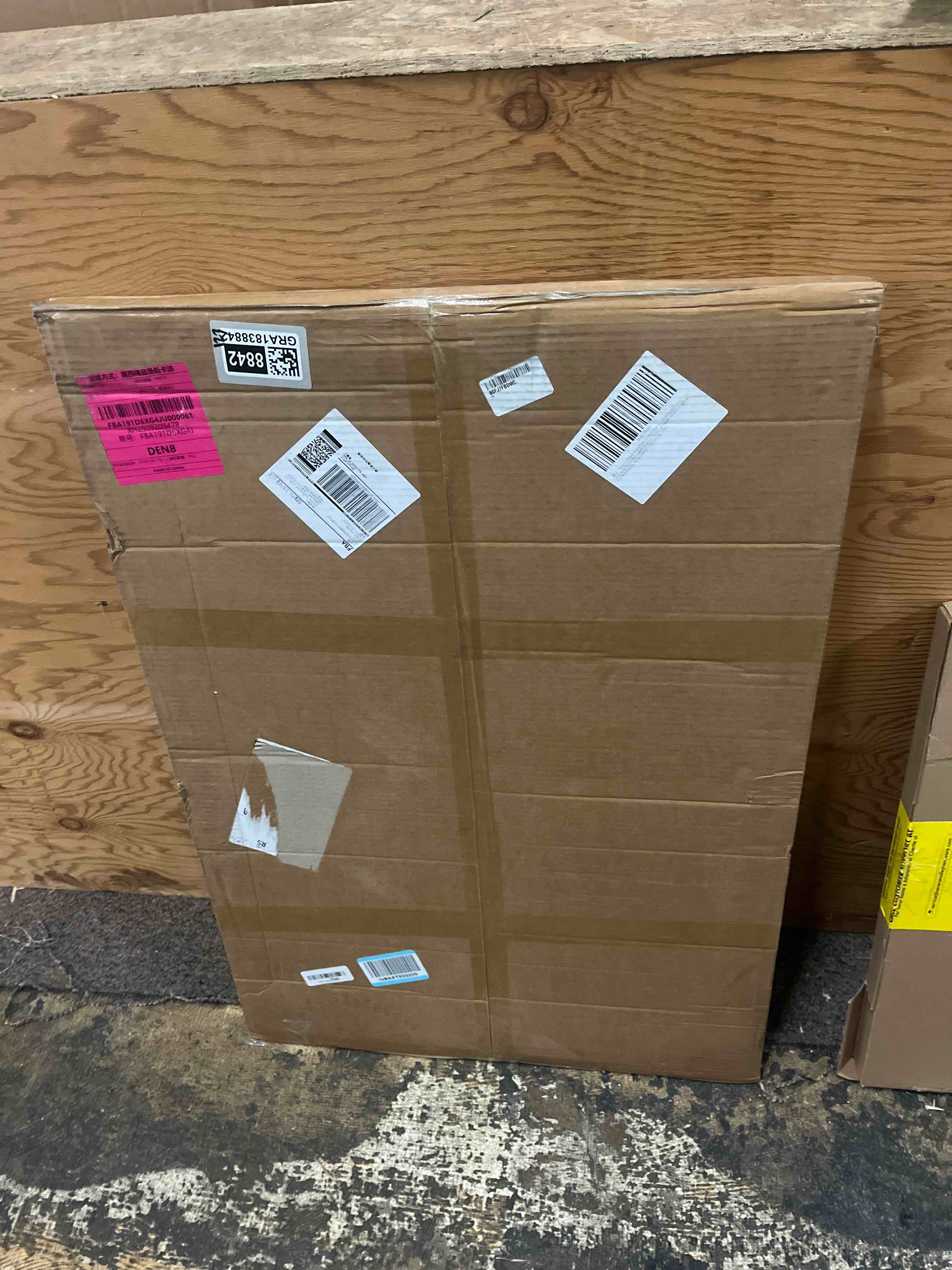 Condition photo showing New/Like New for Veleclo 22x34 Picture Frame for Wall Display, 22x34 Black Picture Frame with Shatter Resistant Plexiglass, Stable and Sturdy 22 x 34 Poster Frame for Wall Display, Handpicked Gift Collection, 1 Pack