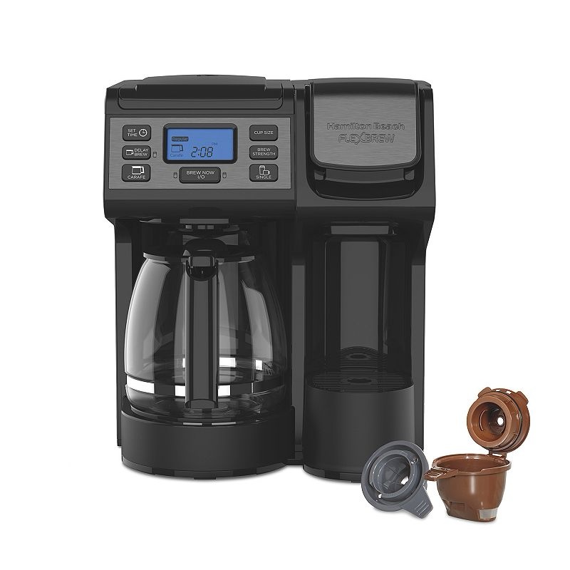 Hamilton Beach - FlexBrew Trio Coffee Maker - Black