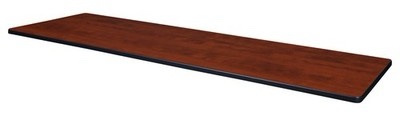 Regency 84 x 24 in Rectangle Laminate Double Sided Table Top- Cherry or Maple