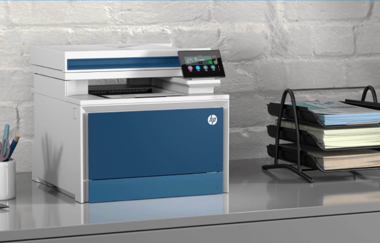 HP Color LaserJet Pro MFP 4301fdw Wireless All-in-One Color Laser Printer, Scanner, Copier, Fax, Best-for-Office