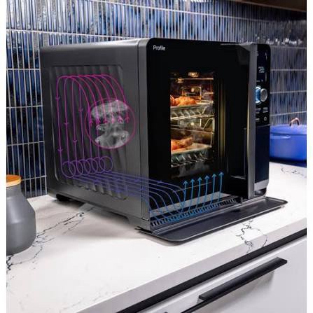 ge profile smart indoor smoker p9sbaas6vbb: electric portable indoor grill, galvanized steel, 120w, no assembly required