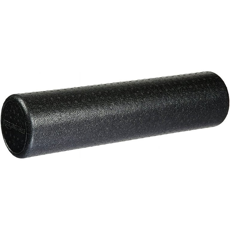 yes4all high density foam roller for exercise and recovery, 24 inches, black
