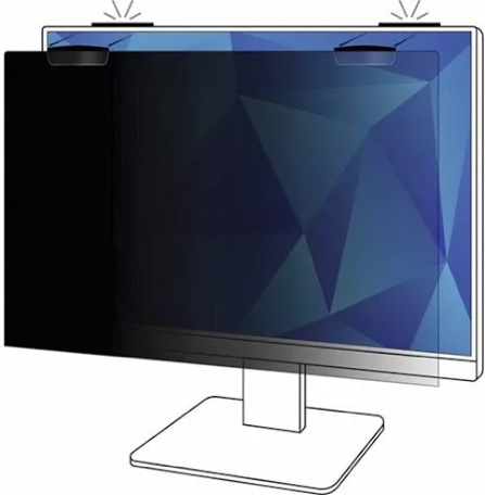 3M 7100259457 16:9 Aspect Ratio Comply Magnetic Attach Privacy Filter for 24 in. Widescreen Flat Panel Monitor