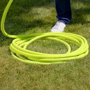 flexzilla® garden hose 5/8 x 100 3/4 - 11 1/2 ght fittings flexible hybrid polymer zillagreen®