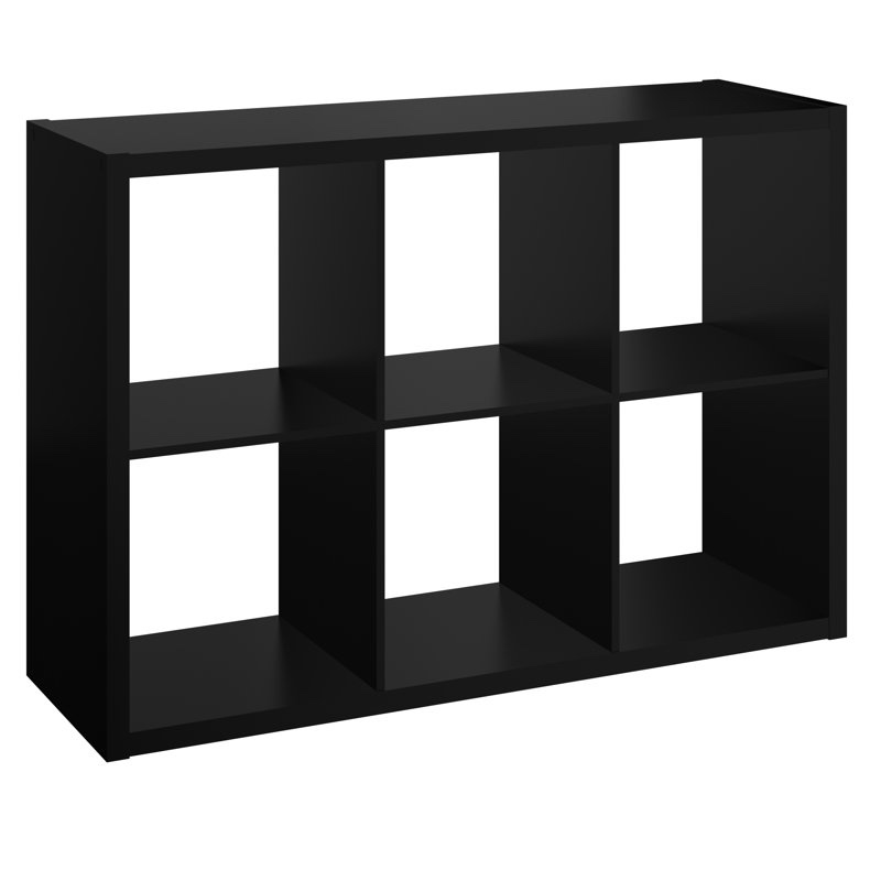 30'' h x 43.82'' w decorative cube bookcase