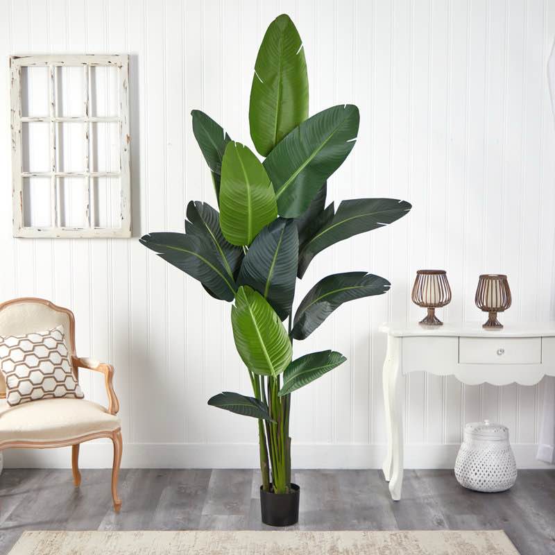 84" Artificial Palm Tree in Planter
