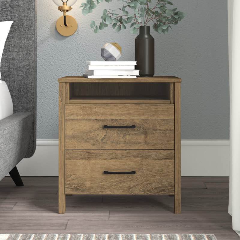 Wade Logan 2 Drawer Nightstand