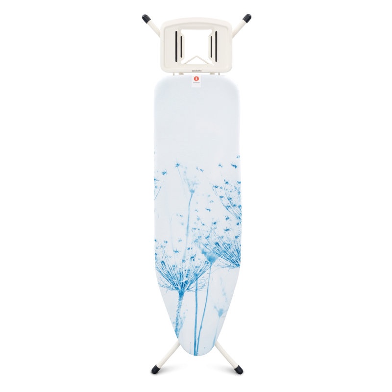 brabantia size b medium ironing board with solid steam iron rest