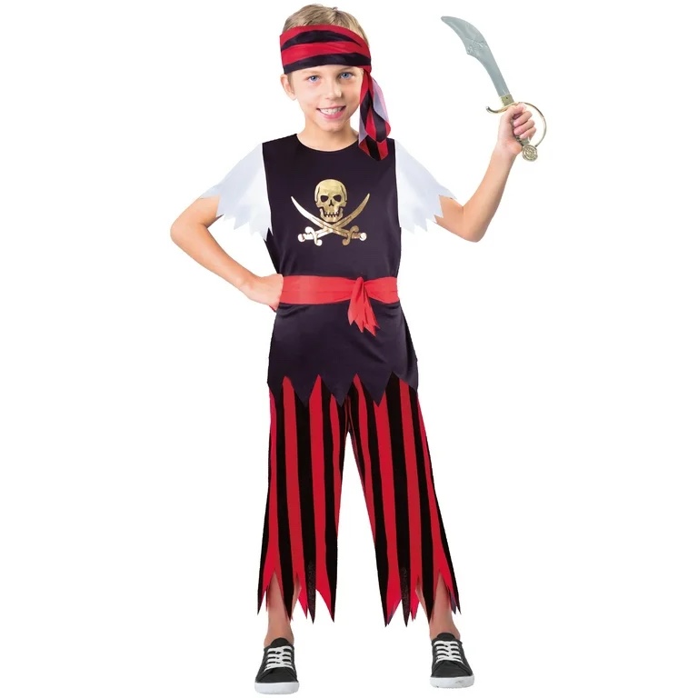 Boys medium pirate Halloween costume