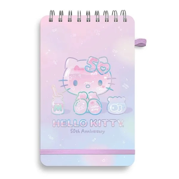 Hello Kitty x Studio Oh! 50th Anniversary Top-Spiral Notebook