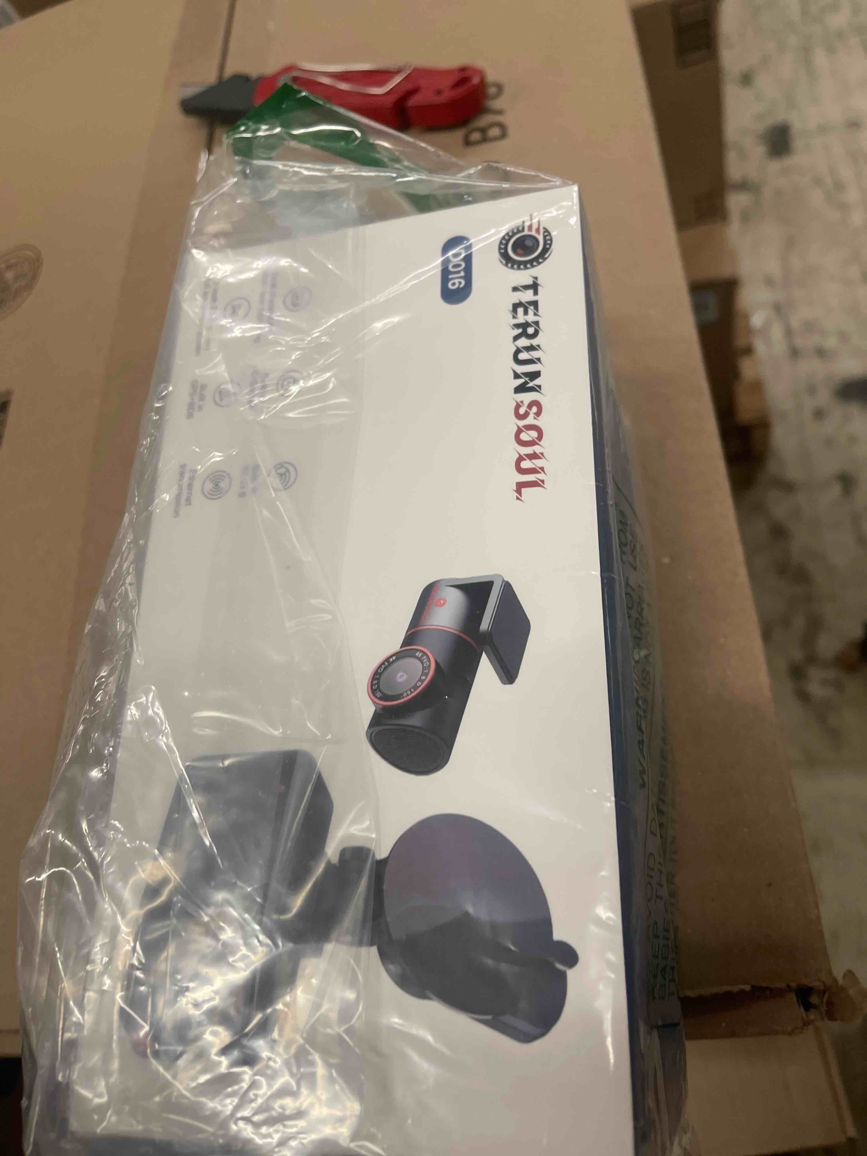 Condition photo showing New/Like New for 4K+4K+1080P 3 Channel Dash Cam Front and Rear with Cabin, Free 128GB Card Included, 5.8GHz WiFi6 - up to 20MB/s, IR Night Vision, Built-in GPS, G-Sensor, 24H Parking Mode, Support 512GB Max