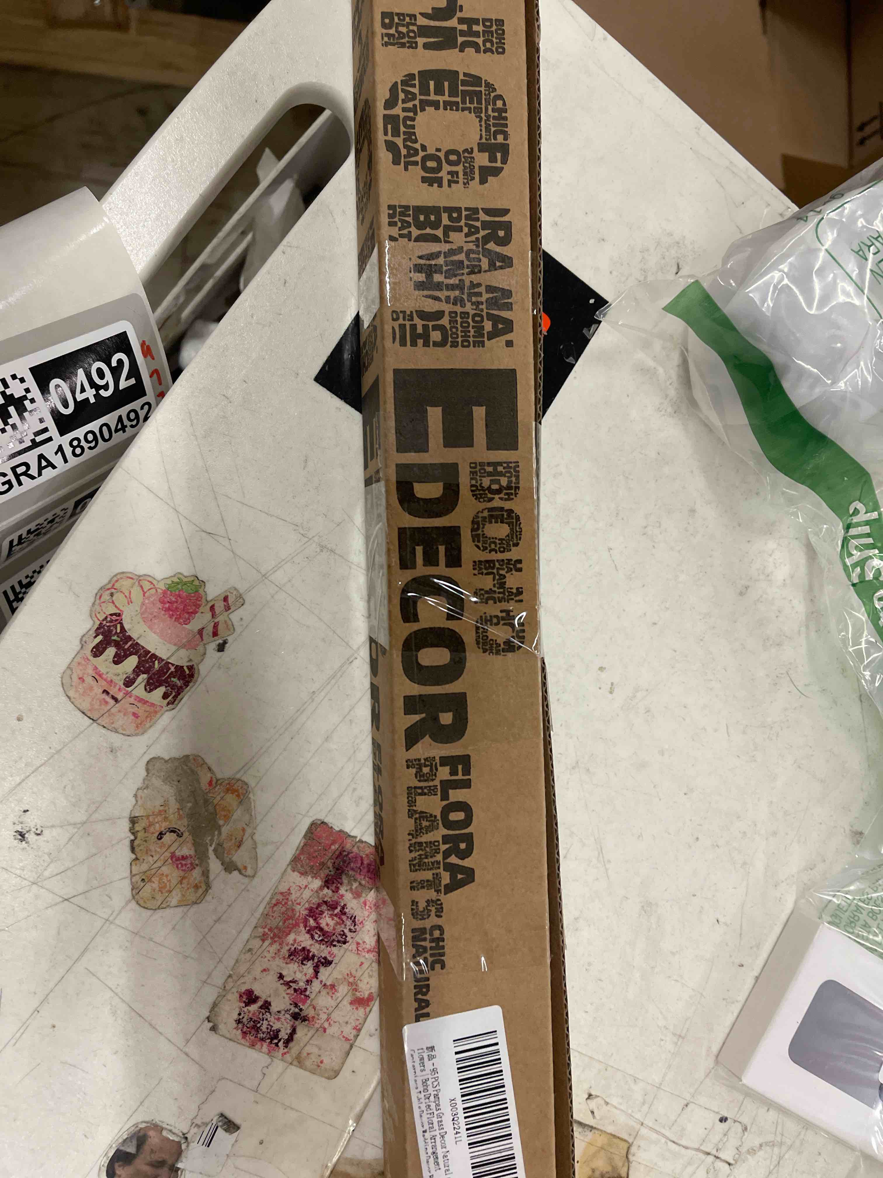 Condition photo showing New/Like New for 95 PCS Pampas Grass Decor Natural Dried Flowers | Boho Dried Floral Arrangement Centerpiece Table Decor Wedding Decor Rustic Decor (95PCS)