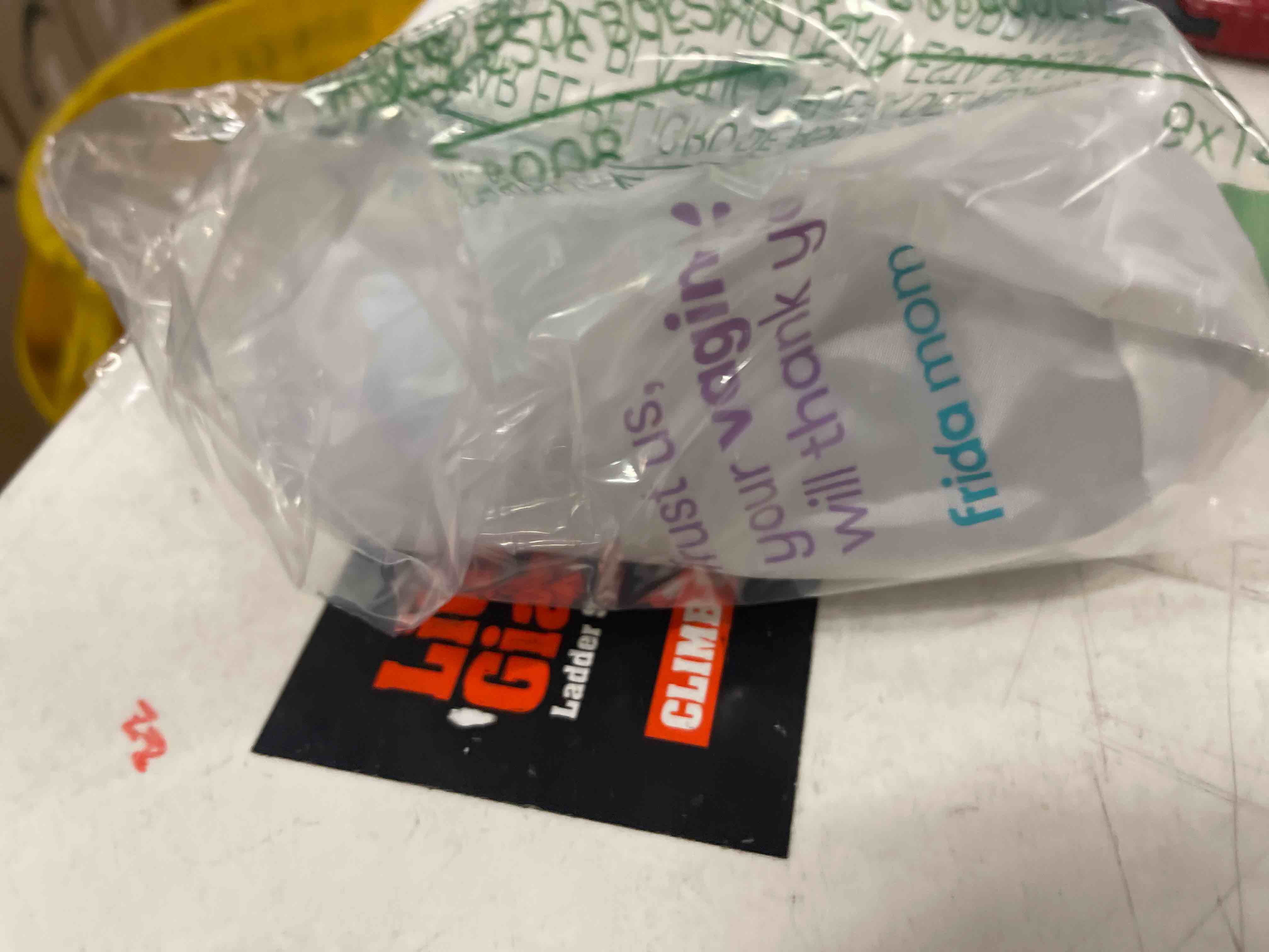 Condition photo showing New/Like New for Frida Mom Upside Down Peri Bottle Sprayer, Perineal Care & Postpartum Recovery, Portable Travel Bidet & Perineal Cleanser with Travel Bag, Postpartum Essential, Gray