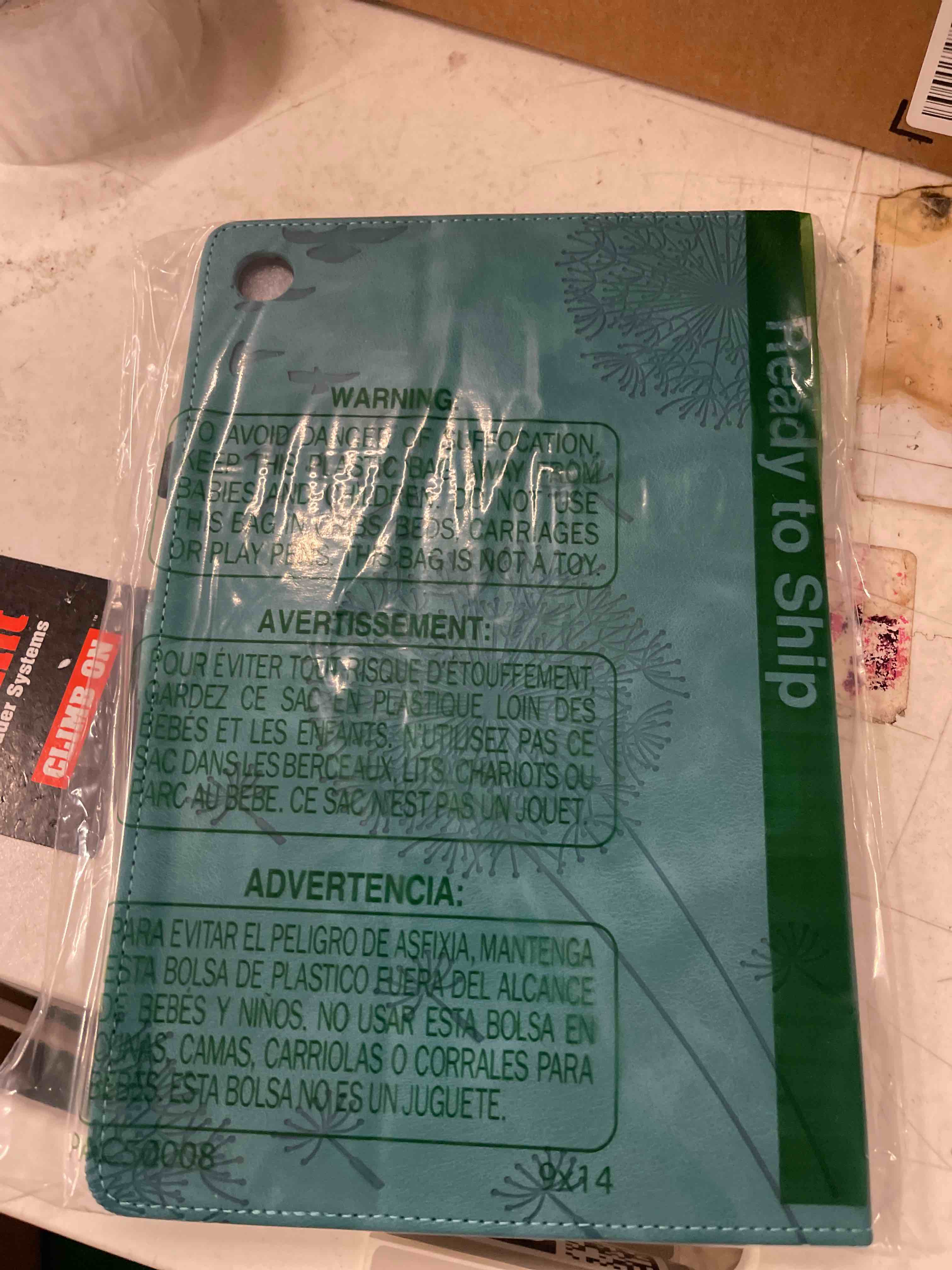 Condition photo showing New/Like New for Fintie Case for Samsung Galaxy Tab A9 Plus/A9+ 5G 11 Inch 2023 Model (SM-X210/X216/X218), Multi-Angle Viewing Smart Stand Back Cover with Pocket Auto Wake/Sleep, Dandelion