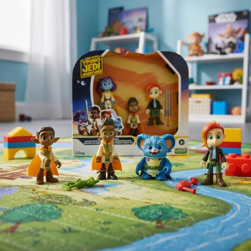 2 Star Wars young Jedi adventures Jedi hero collection