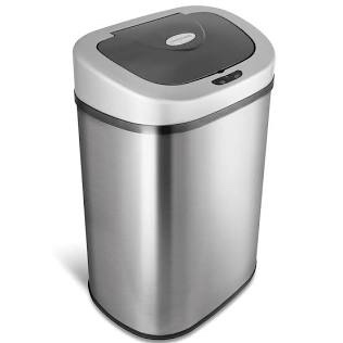 Nine Stars 21.1 Gallon Trash Can  Motion Sensor Touchless Kitchen Trash Can  Stainless Steel