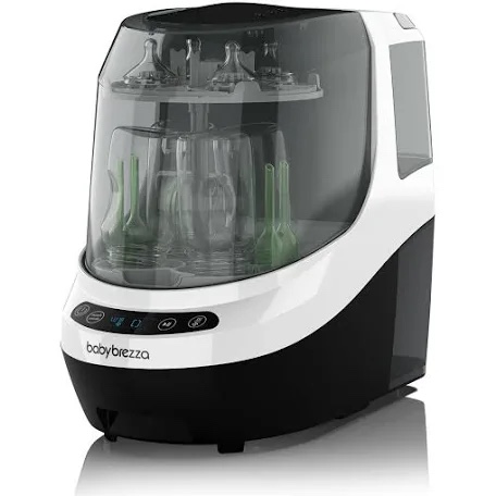 Baby Brezza Bottle Washer Pro - Baby Bottle Washer, Sterilizer + Dryer - All in One Machine Cleans Bottles, Pump Parts, & Sippy Cups - Replaces Hand Washing, Bottle Brushes and Drying Racks