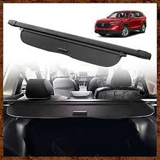 Cargo Cover Fit for Honda CR-V CRV 2023 2024 2025 (NOT for Sport Touring Hybrid EX - EXL LX XLE) Accessories,Retractable Rear Trunk Cover Luggage Security Shield Shade Cover