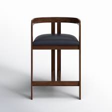 Lulani 25.7 Counter Stool Black set of 1