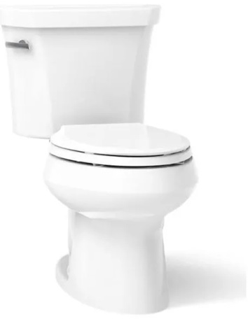 Wellworth® 1.28 GPF Water Efficient Elongated Two-Piece Toilet