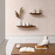 oiva set of 2 wall mounted shelves
