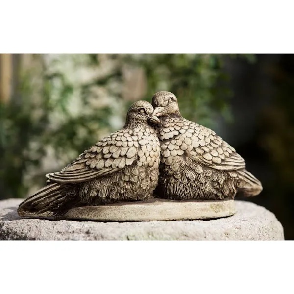 Campania International Lovebirds Statue