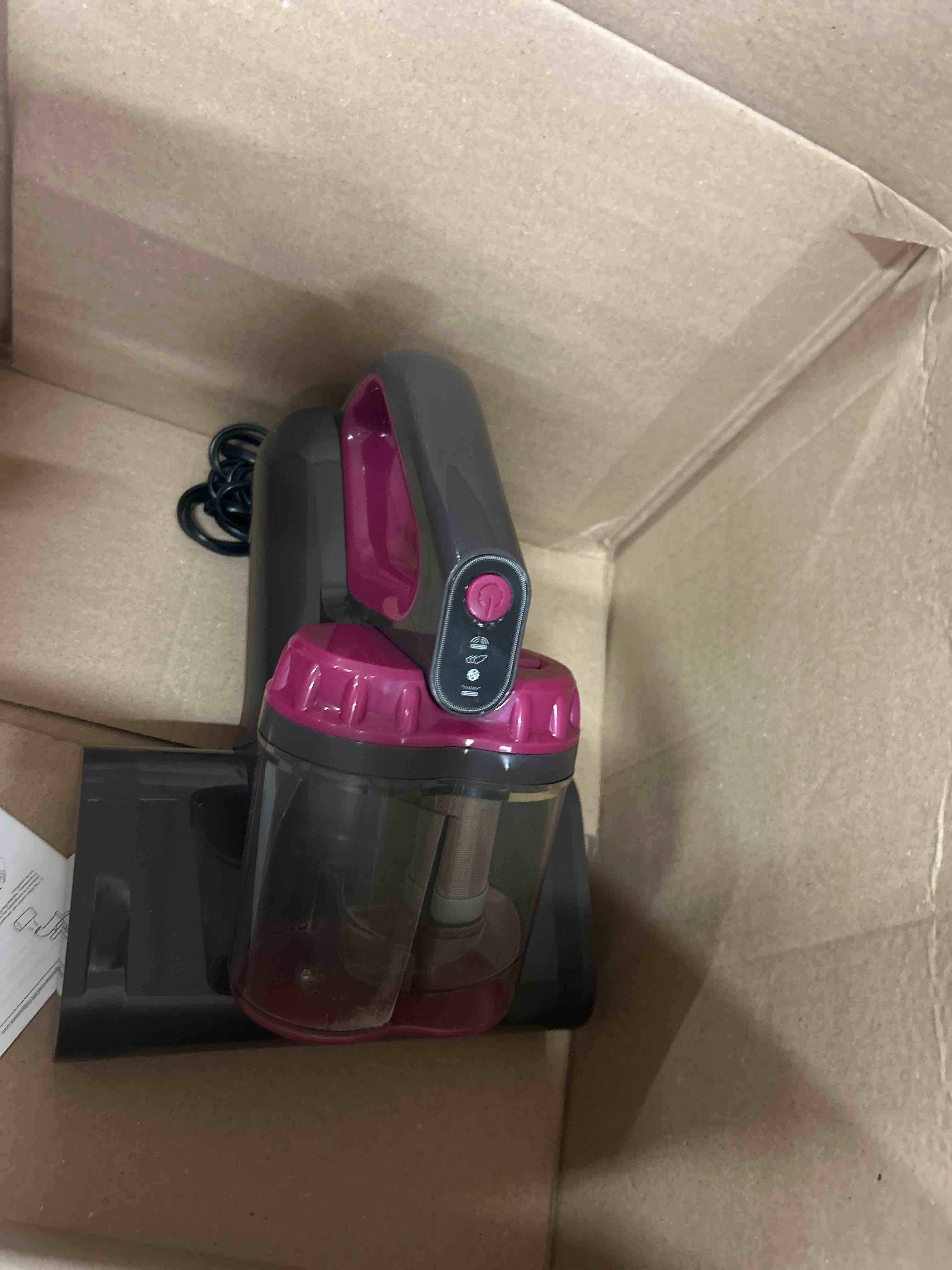 Condition photo showing New/Like New for byhume mattress vacuum cleaner, 17kpa 650w bed vacuum cleaner, 273nm uv-c light & ultrasonic 145°f heating, 80000 rpm/min brushroll rotation, wide suction port for pillows cribs sofa, black corded