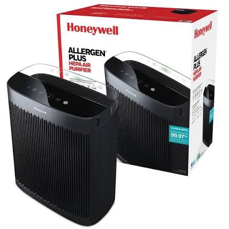 Condition photo showing New/Like New for honeywell air purifier hpa5200 360 sq ft hepa filter allergen smoke pollen dust reducer