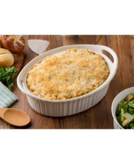 Condition photo showing New/Like New for corningware french white 2.5 quart oval baking dish with glass lid