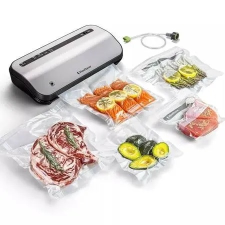 foodsaver preserve vacuum sealer, 14-piece starter kit, vacuum seal roll & bags