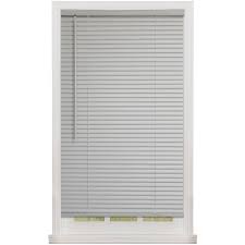 Condition photo showing New/Like New for mainstays 1  cordless room darkening vinyl blinds  white  42  width x 64  length