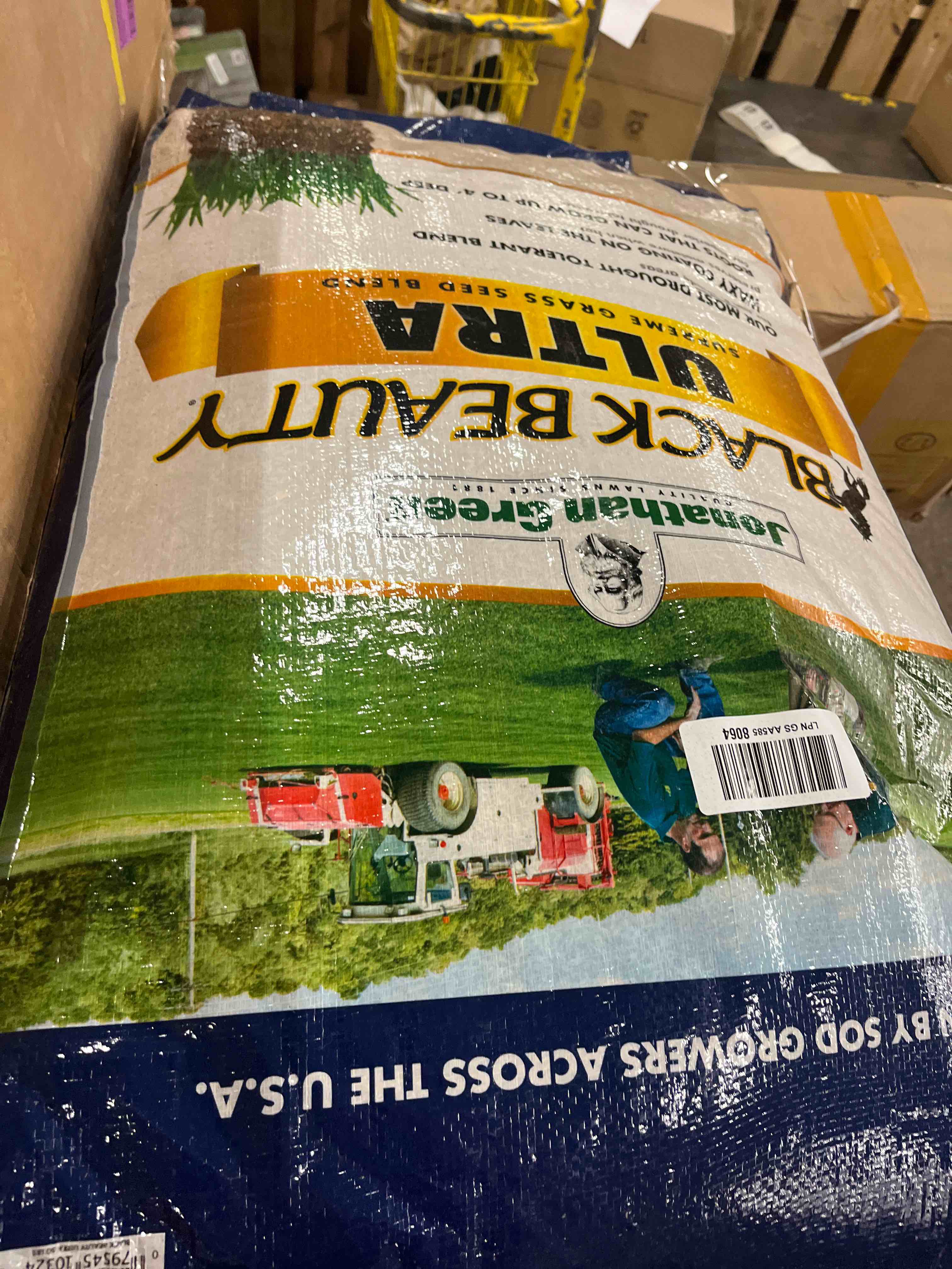 Condition photo showing New/Like New for jonathan green (10324) black beauty ultra grass seed - cool season lawn seed (50 lb)